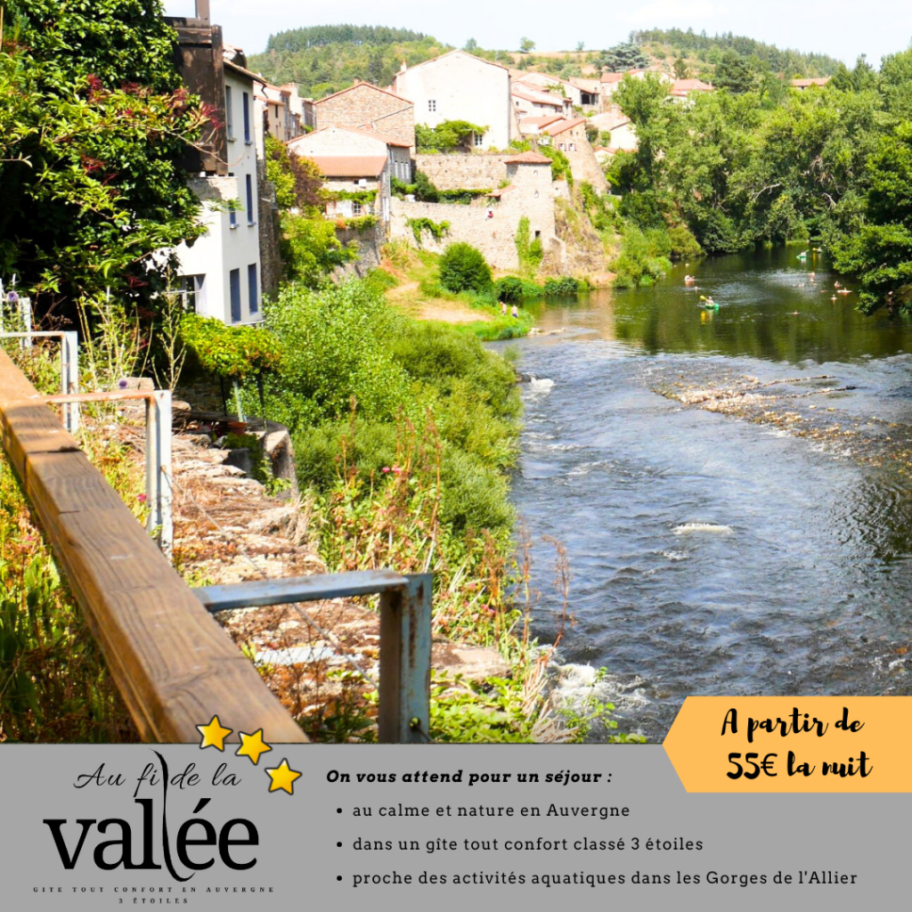 plus beaux village de france de Lavoute-chilhac en Haute Loire