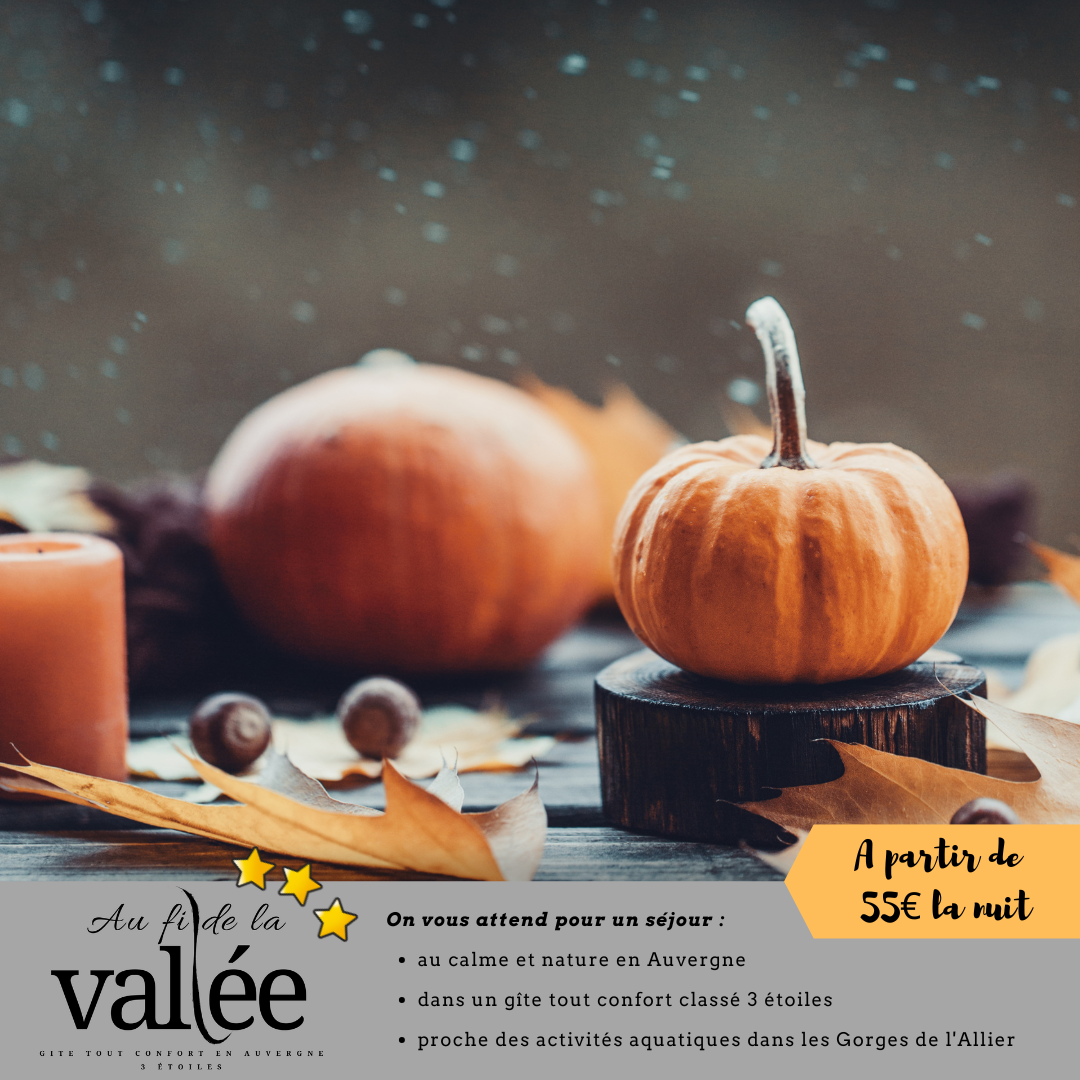 l'automne en Haute-Loire avec Au Fil de la Vallée